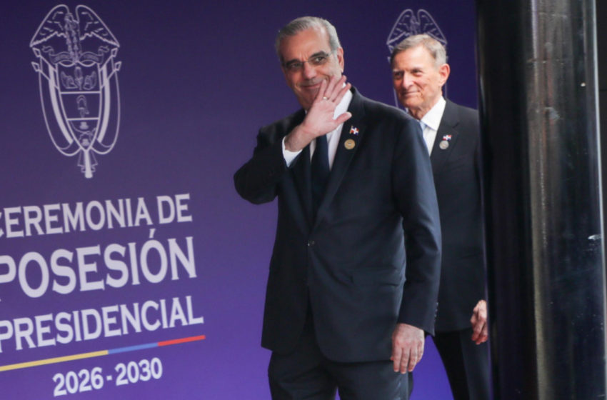  Presidente Abinader participa en la transmisión de mando presidencial de Abelardo de la Espriella, en Colombia