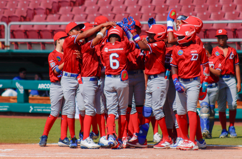  RD vence a México Rojo 11-1 y termina invicta en la Serie del Caribe Kids