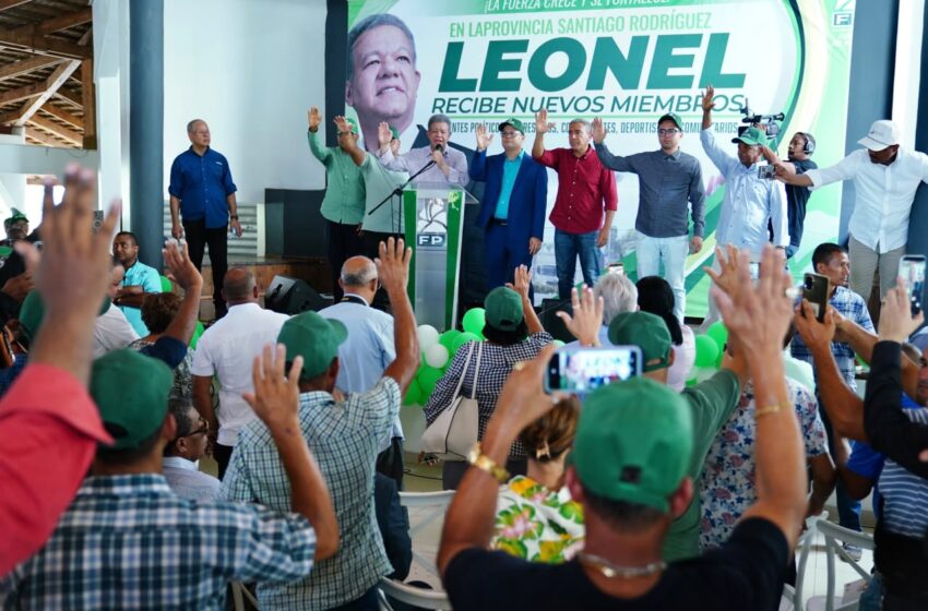  Leonel propina nuevos golpes al PRM y sus aliados con importantes juramentaciones en la Línea Noroeste