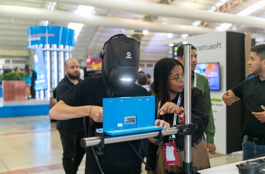  Xervin entrega en Expo Acero 2026 simulador de soldadura de realidad aumentada a INFOTEP