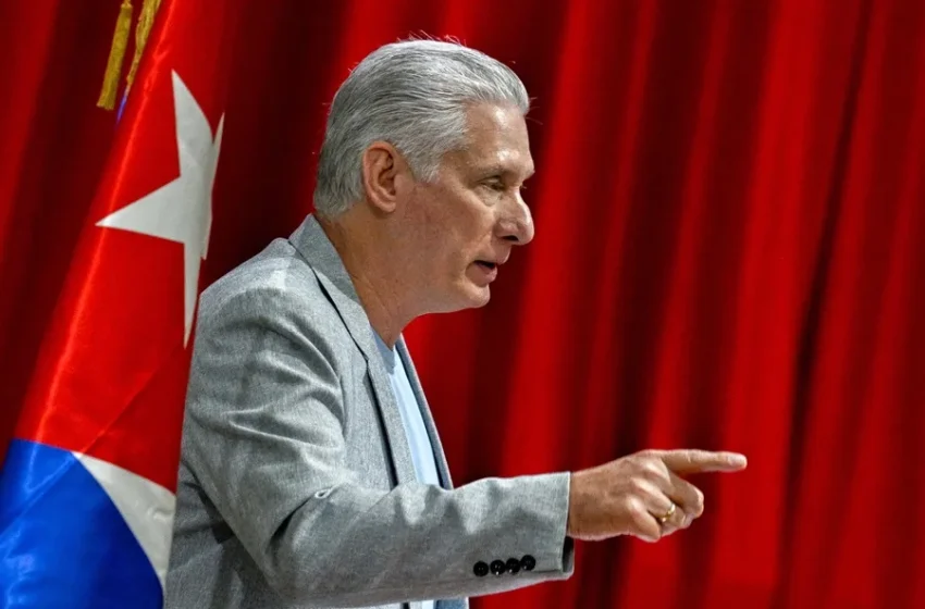  Miguel Díaz-Canel ve como interminable la lista de sancionados en Cuba por parte de EE.UU.