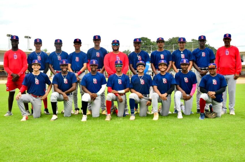  Selección dominicana de béisbol se alista para Copa Mundial U15