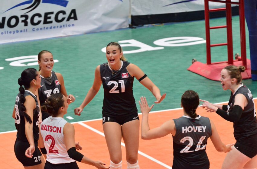  Sexteto de las princesas dominicanas cae en cinco sets ante Canadá en Panam voleibol sub23