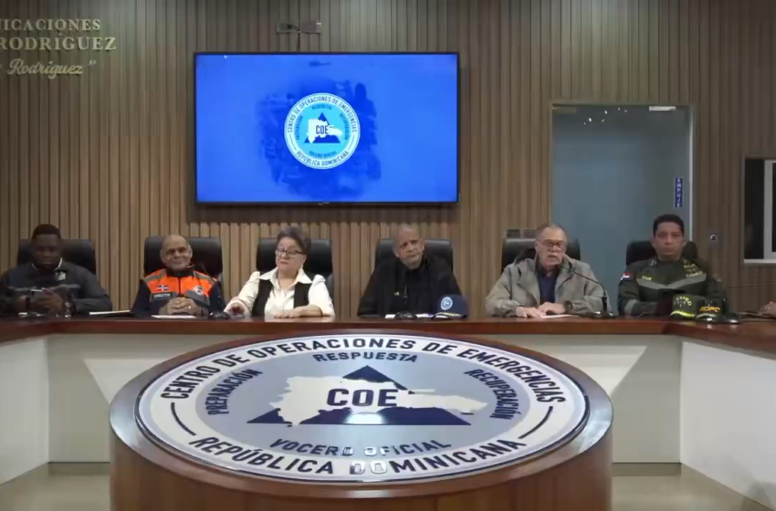  COE mantiene 12 provincias en alerta amarilla y amplía 11 provincias en alerta verde
