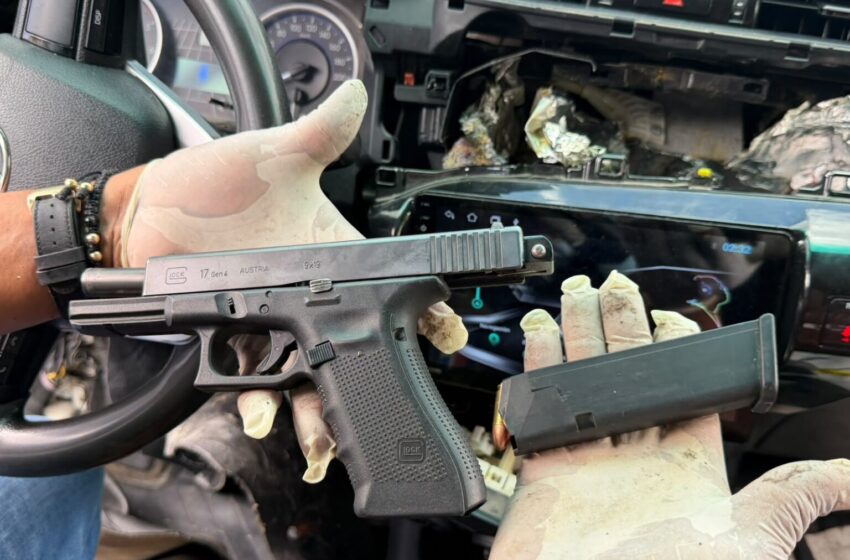  Equipos operativos de la DNCD capturan hombre con armas y municiones en SDO
