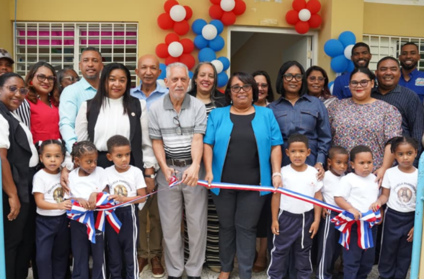  Inefi inaugura en Barahona su aula de psicomotricidad número 14 para fortalecer la educación inicial