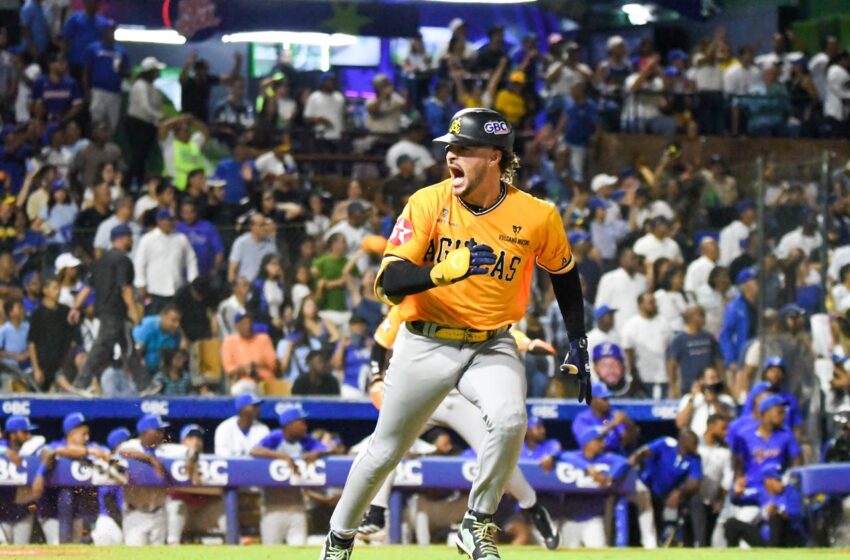  Las Águilas imponen su ley en el Quisqueya con victoria 9-5 sobre el Licey