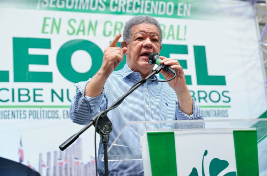 Leonel afirma que la “ineptitud” del PRM se refleja en inseguridad ciudadana y alto costo de la vida