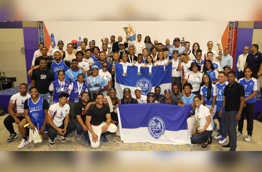  UASD se corona bicampeona de los Juegos Deportivos Universitarios 2026